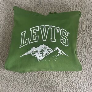 Levi's Vibrant Green Mountain Sweatshirt